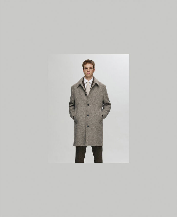 Selected Homme SLHARCHIVE CAR COAT Demitasse/donegal