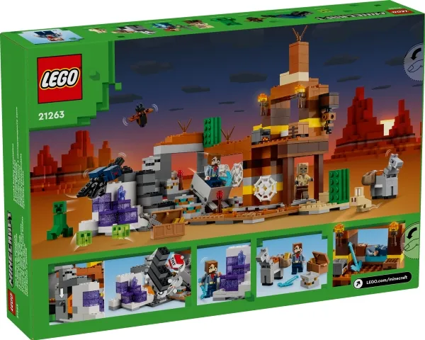 LEGO Minecraft 21263 Badlands-mineskakten