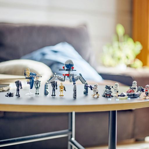 LEGO Star Wars Battle Pack Med Klonsoldater Og Kampdroider - 75372