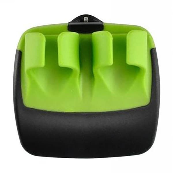 Ergonomisk potetskreller - grønn og svart