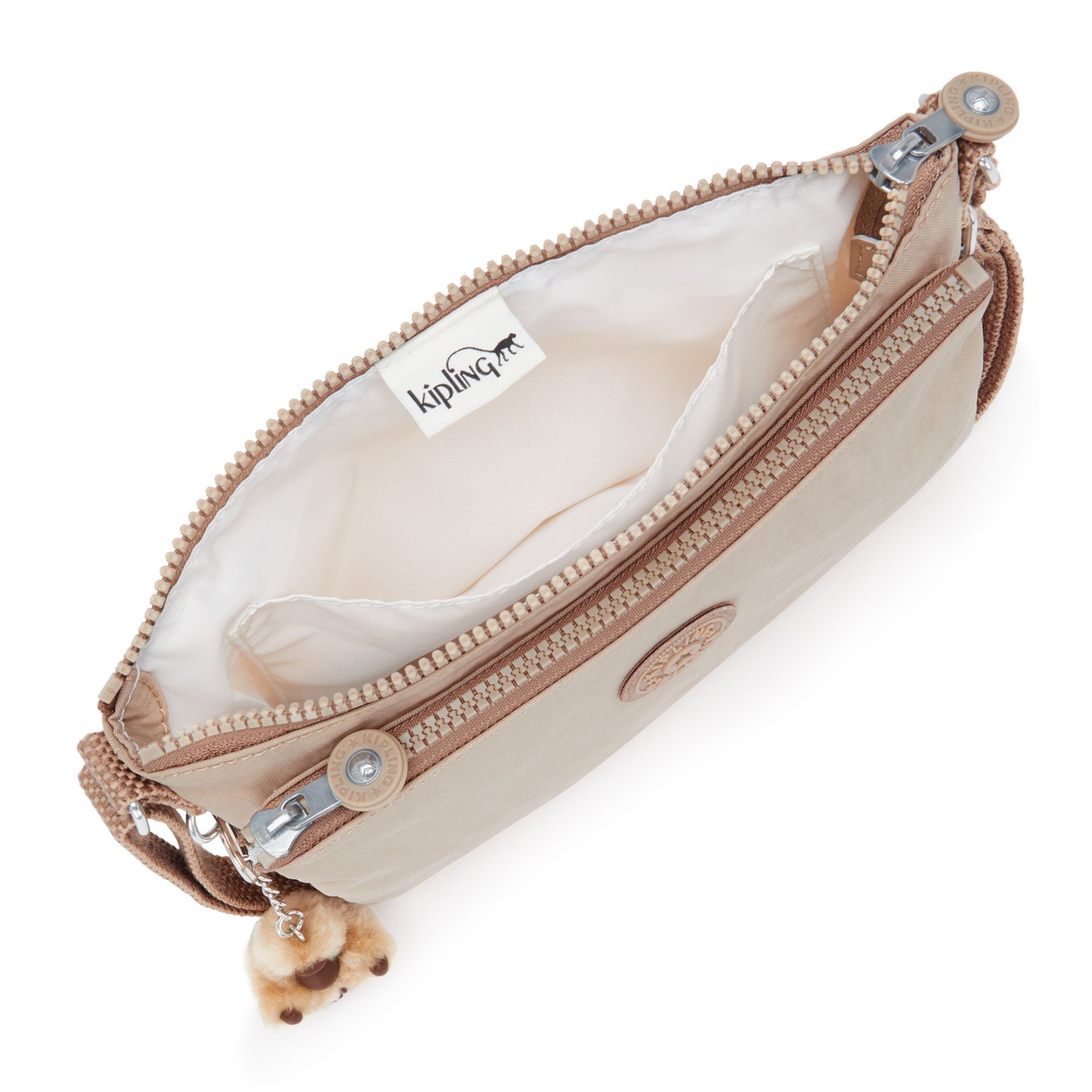 MIKAELA Petit Sac à Bandoulière - Light Clay Sand