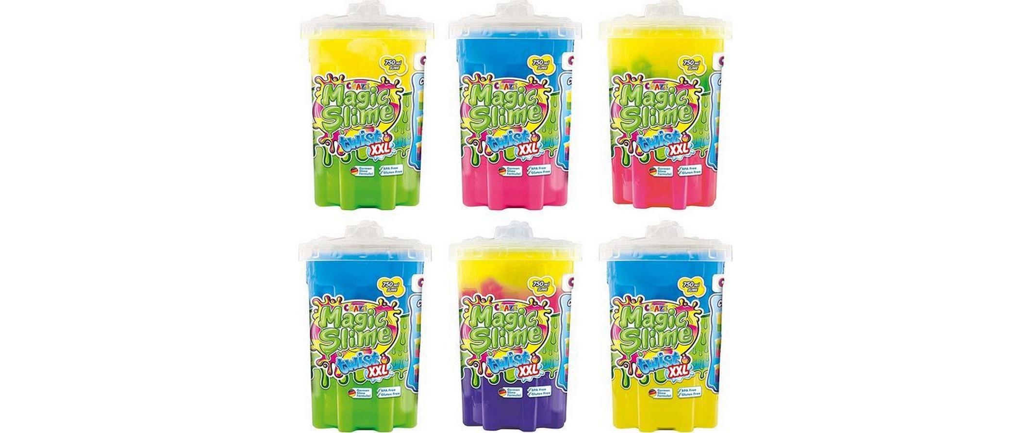 Knetmasse Magic Slime Twist XXL 750 mlSpielspass im wiederverschliessbaren Becher