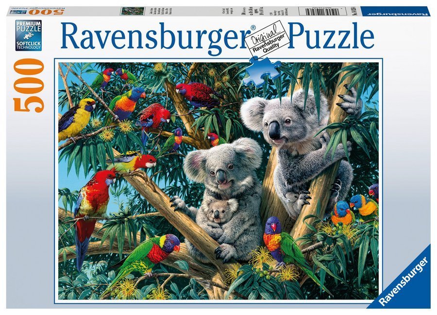Puzzle KOALAS IM BAUM 500-teilig