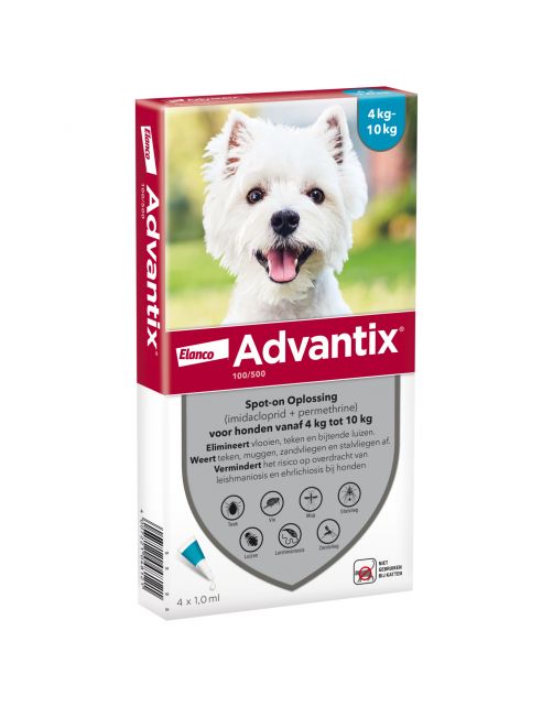 Advantix Spot On 100 1 ml - Anti vlooien en tekenmiddel