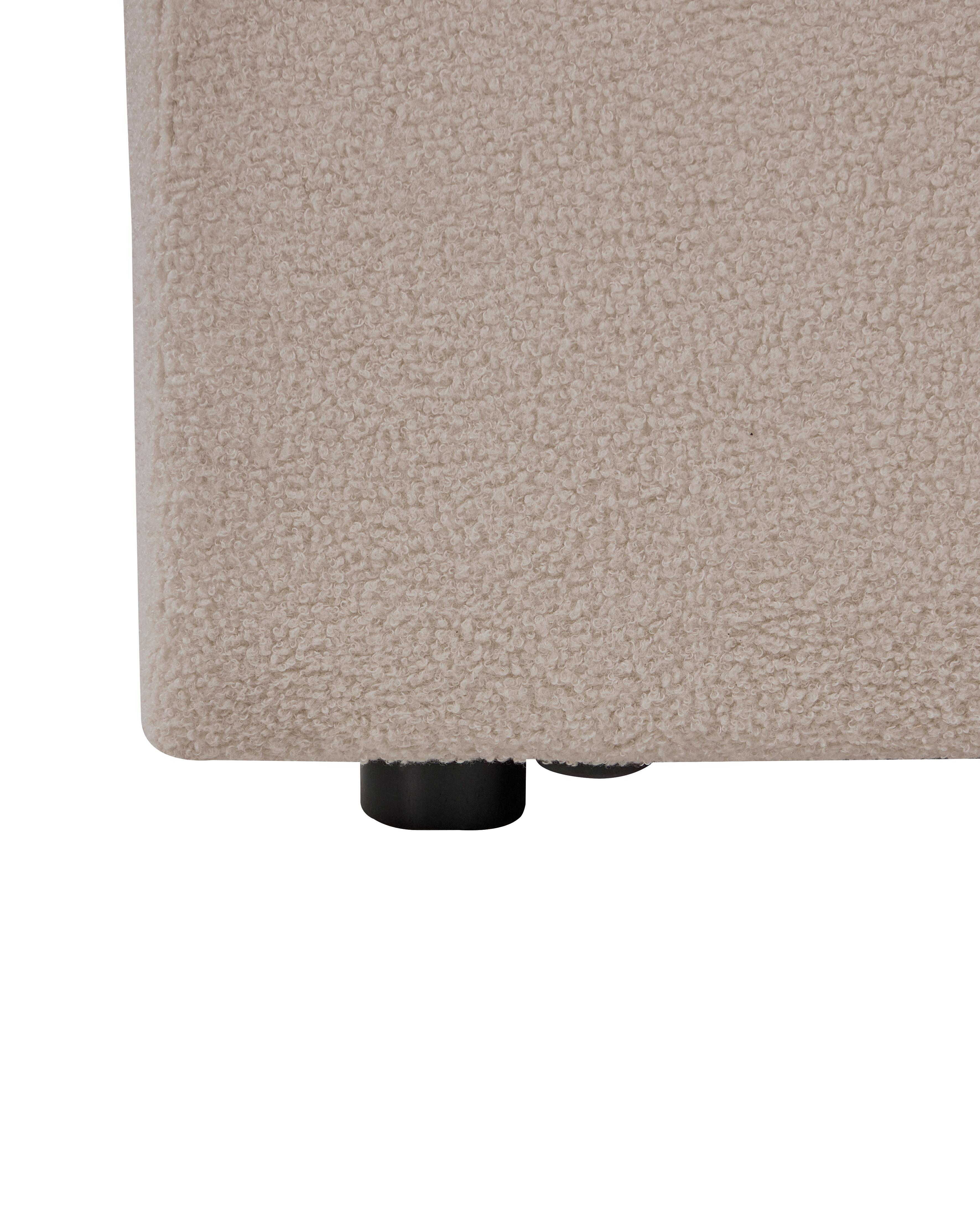 Zitmodule KIVVIK Bouclé Beige