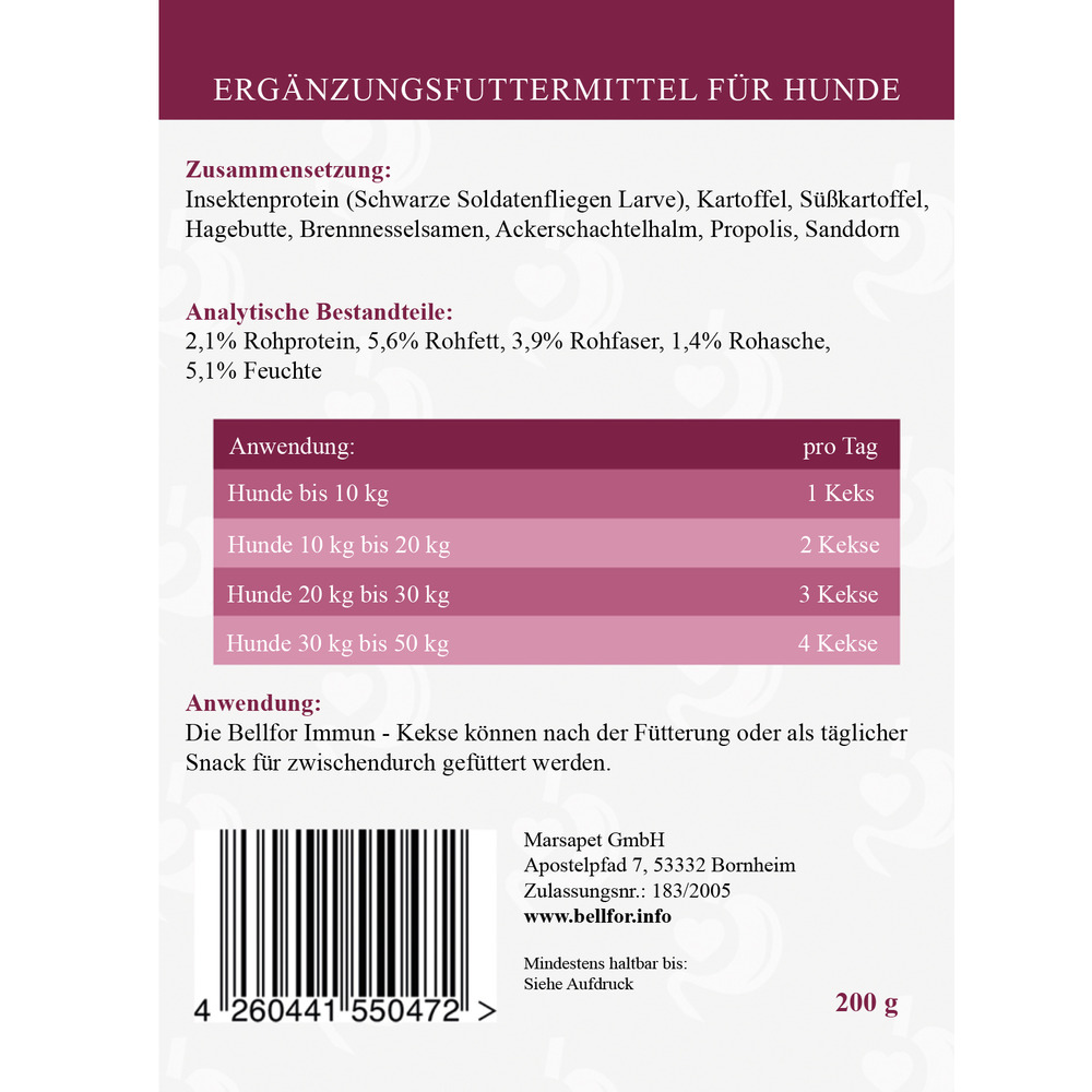 Immunitaires - biscuits - immun - kekse - 200g