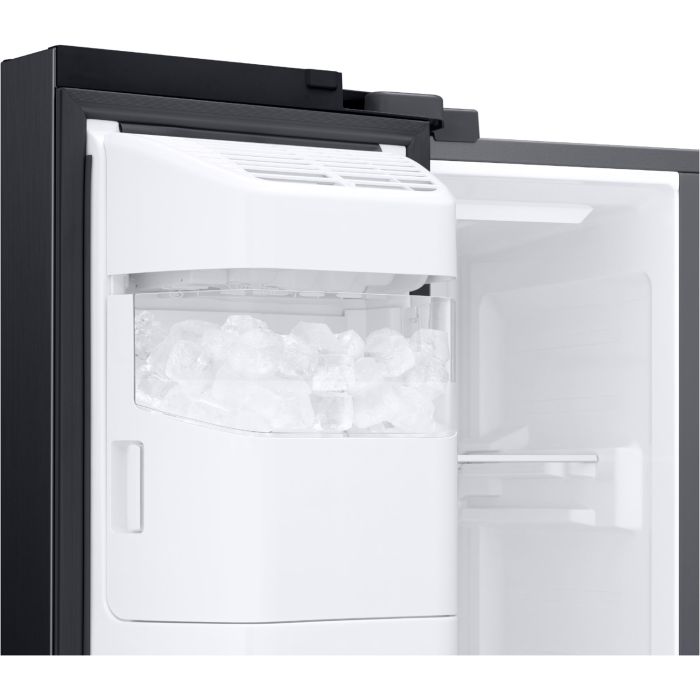 Samsung Side-by-Side RS6JA8810B1/EG Premium Black Steel - Festwasseranschluss