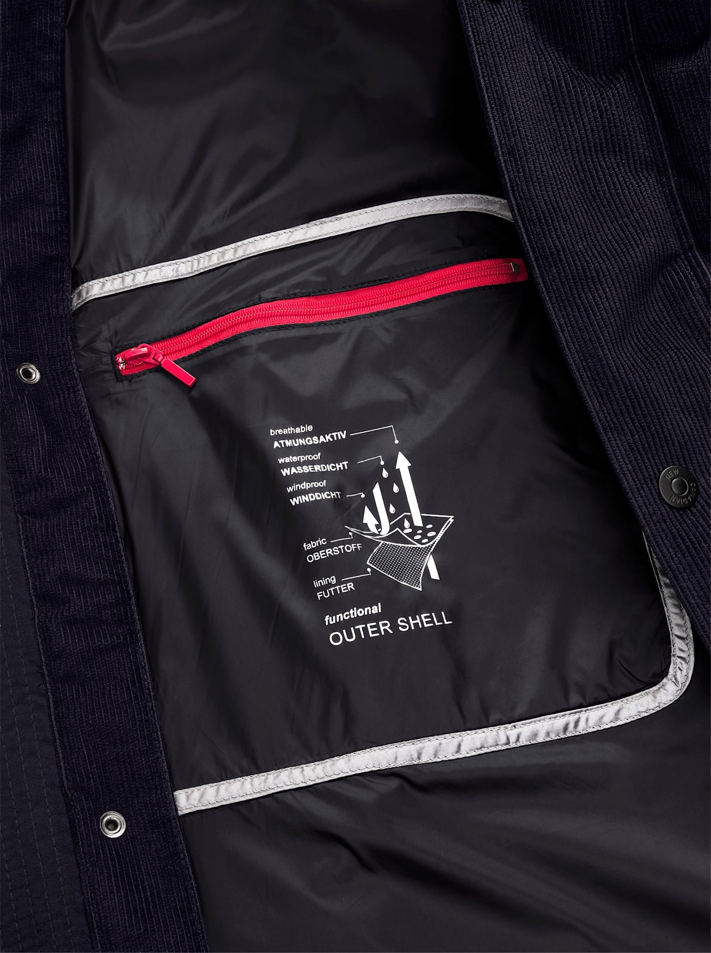 New Canadian Blouson mit Kapuze
