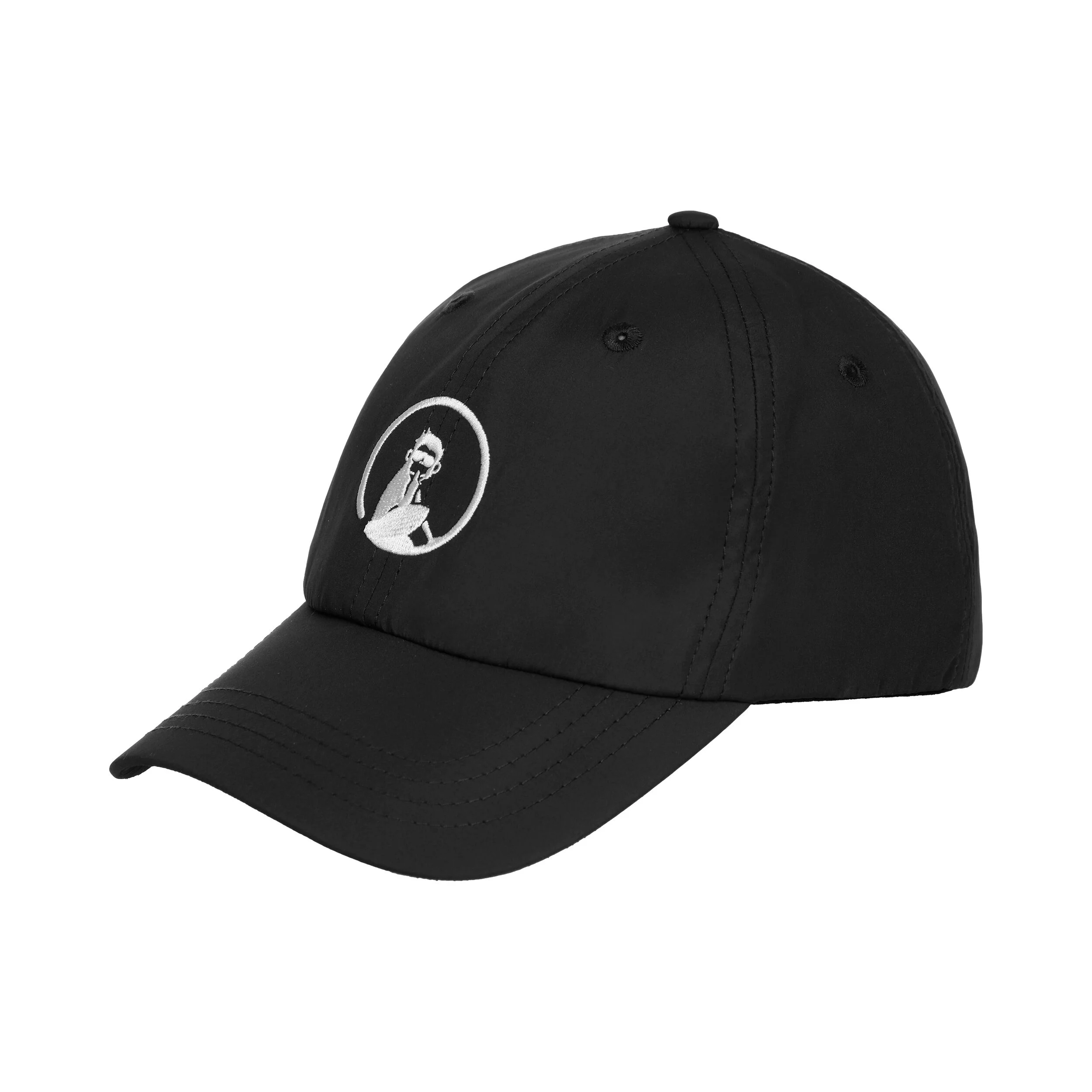 Quiet Please Court Cap Casquette - Noir , Blanc