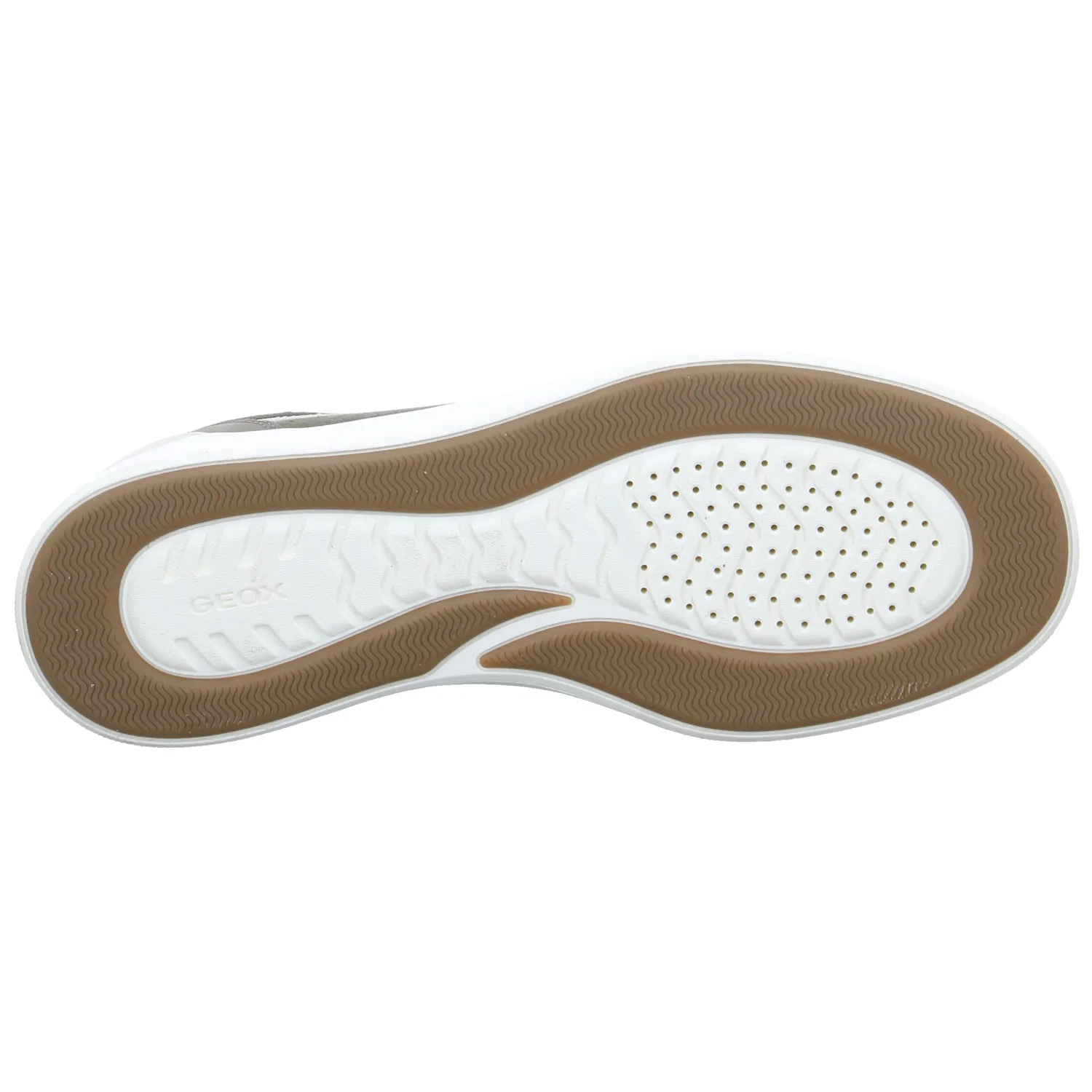 GEOX Halbschuhe Sneaker Stoff Olive Synthetik