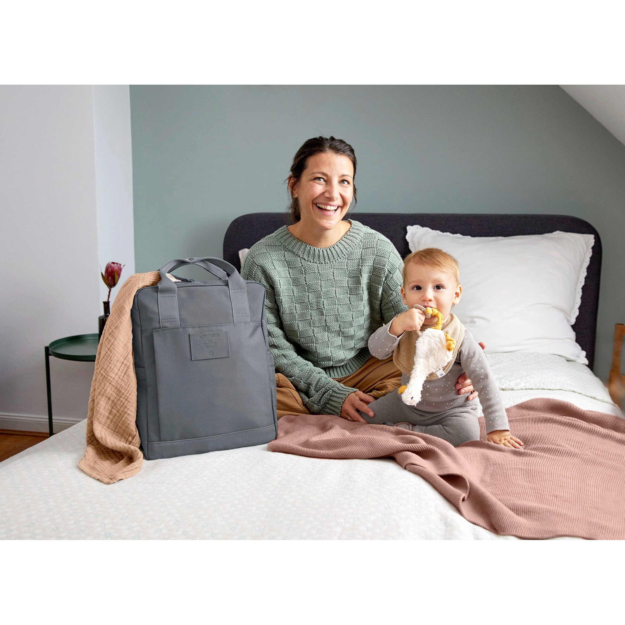 Lässig Wickelrucksack Vividal anthrazit