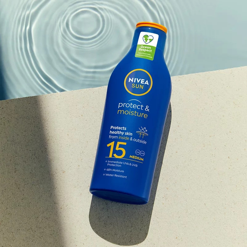Nivea Sun Protect & Moisture Lotion SPF 15 - 200 ml