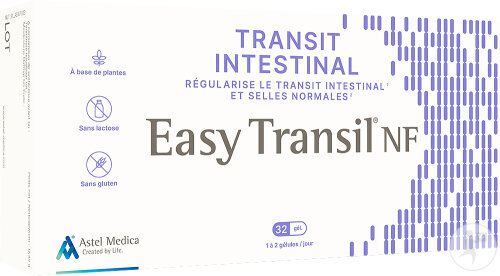 Easy Transil NF Transit Intestinal Régulier Complément Alimentaire 32 Gélules