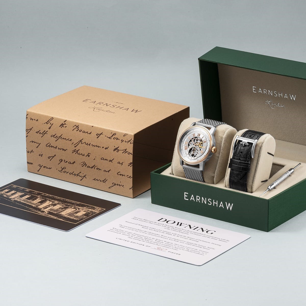 Montre automatique bracelet acier inoxydable DOWNING