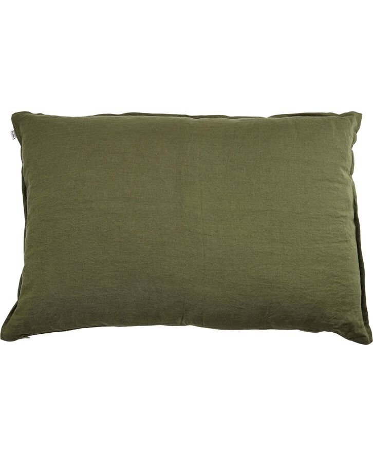 Magasin du Nord Collection Hør pude Olivine 60x90 Grøn