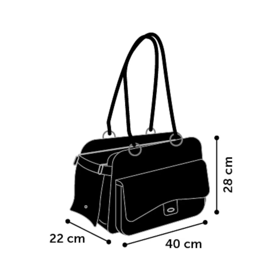 Bolsa de transporte Flamingo Gigi para cães e gatos