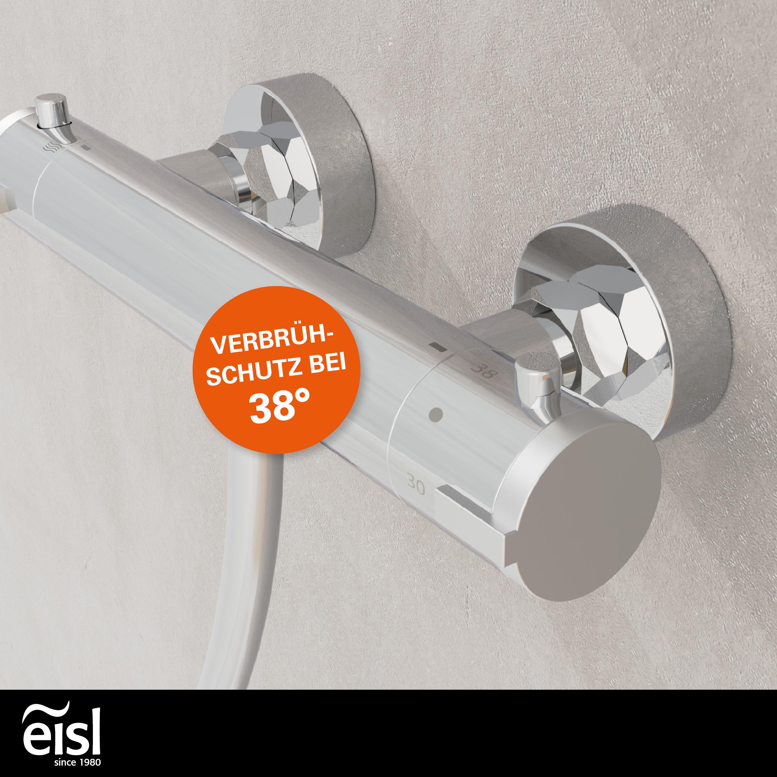EISL Duscharmatur CLAUDIO mit Thermostat, Chrom