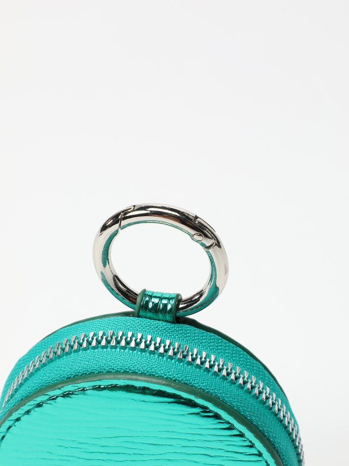 Porta-moedas redondo - Verde