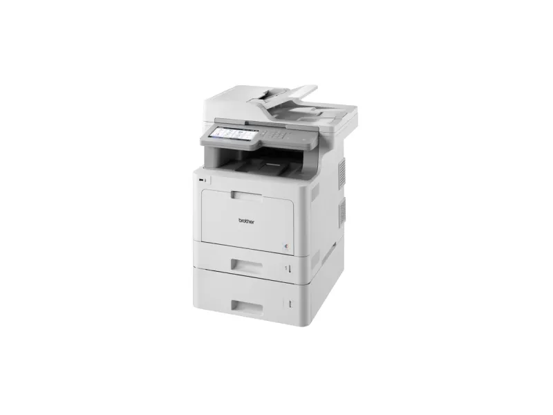 Brother MFC-L9570CDWT - Multifunktionsprinter - farve - laser - 215.9 x 355.6 mm (original) - A4/Legal (medie) - op til 31 spm (kopiering) - op til 31 spm (udskriver) - 800 ark - 33.6 Kbps - USB 2.0, Gigabit LAN, Wi-Fi(n), USB vært, NFC