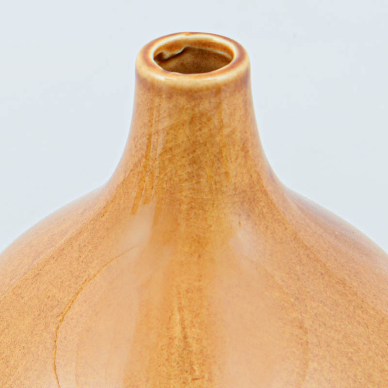Vase boule terracotta