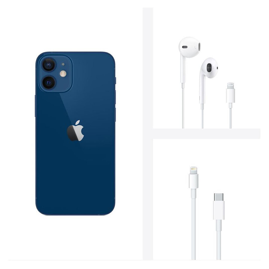 Apple iPhone 12 mini (Bleu) - 64 Go · Reconditionné
