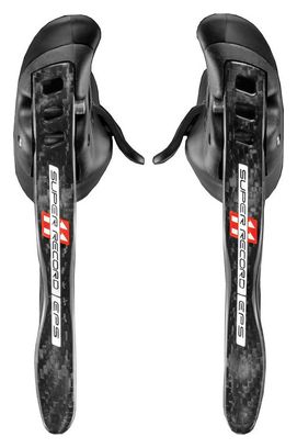 Campagnolo Paire de Manettes Ergopower Super Record EPS 11 vitesses Ultra Shift