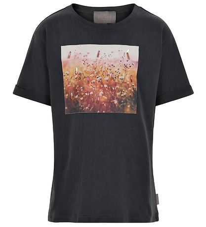 Creamie T-Shirt - Fotodruck - Asphalt