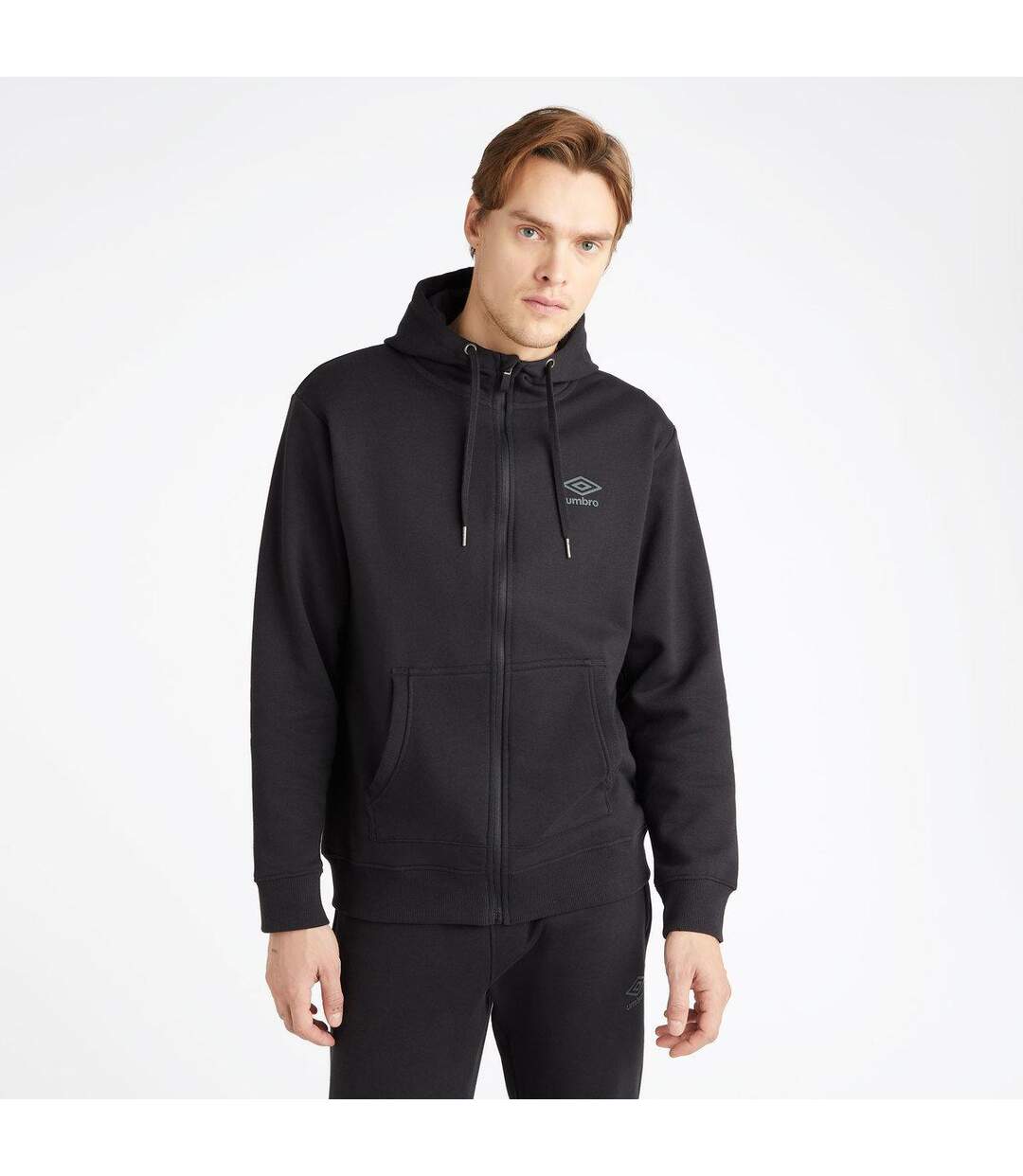Umbro - Veste à capuche CORE - Homme (Noir / Gris) - UTUO1815