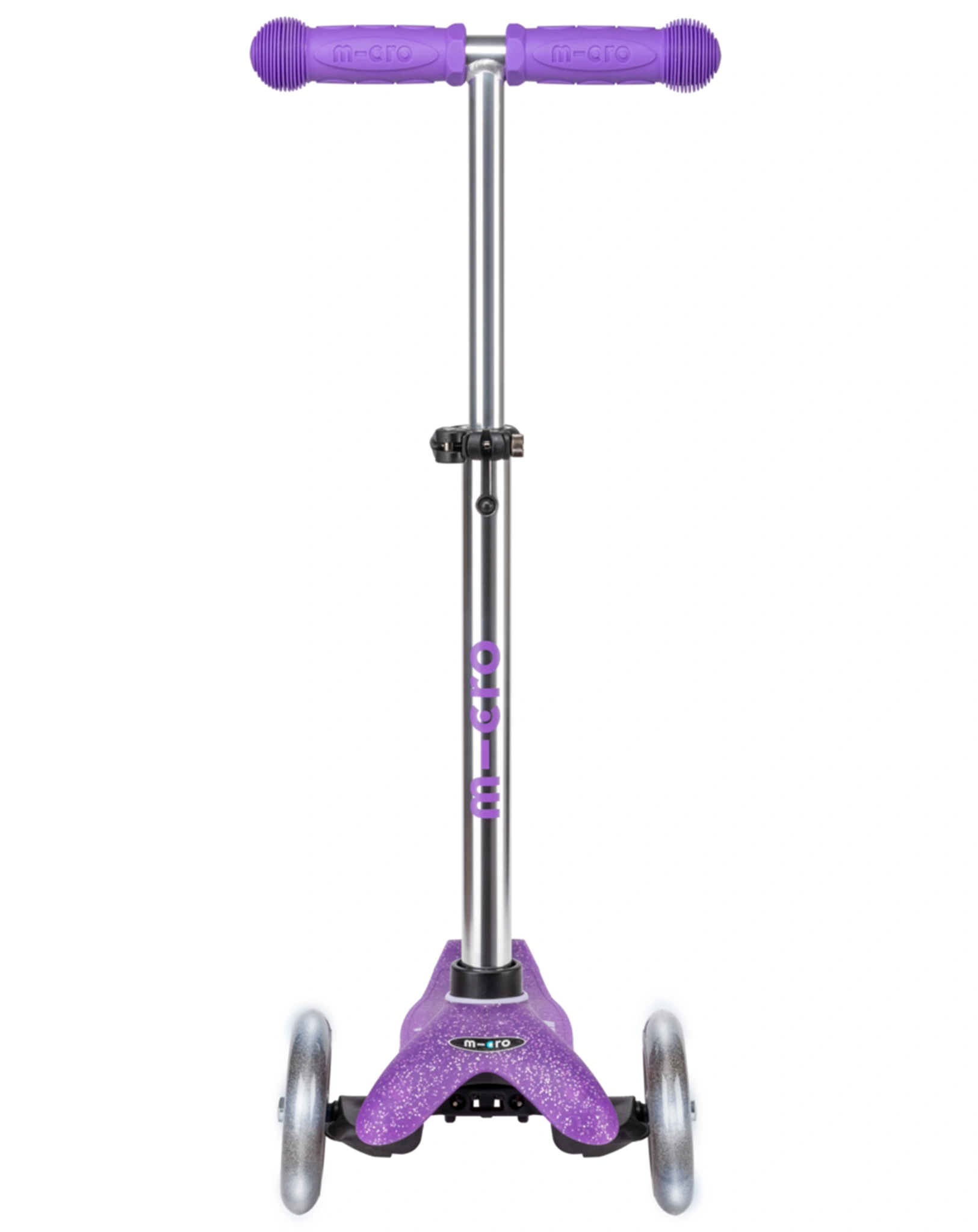 Kinder-Scooter MINI MICRO DELUXE FAIRY GLITTER LED in purple