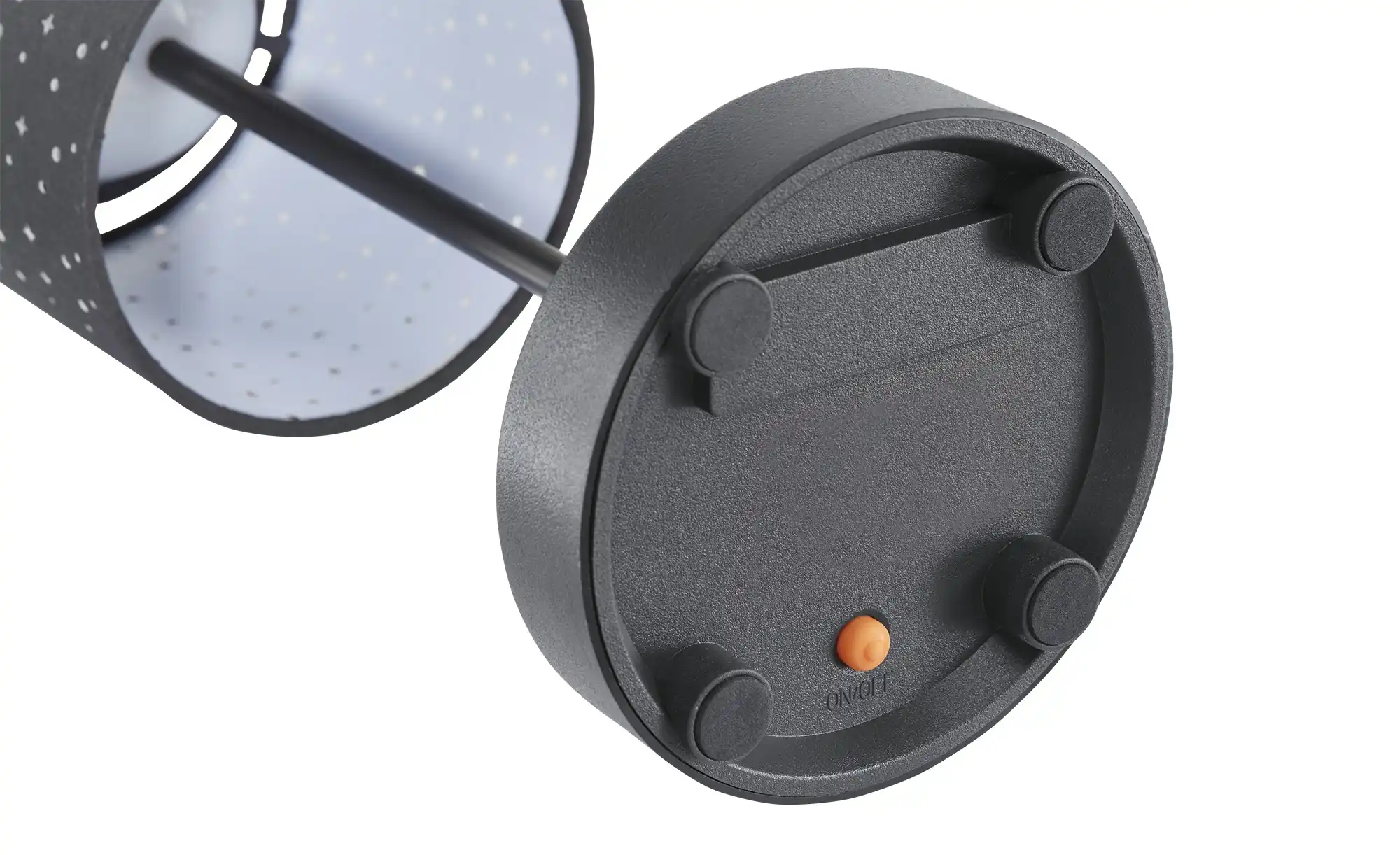 Akku LED-Tischleuchte schwarz