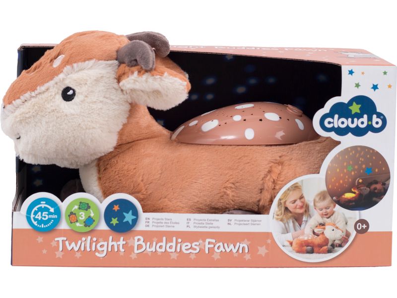 cloud b Projektor Twilight Buddies Rehkitz Ultra-kuscheliger Freund für Kinder