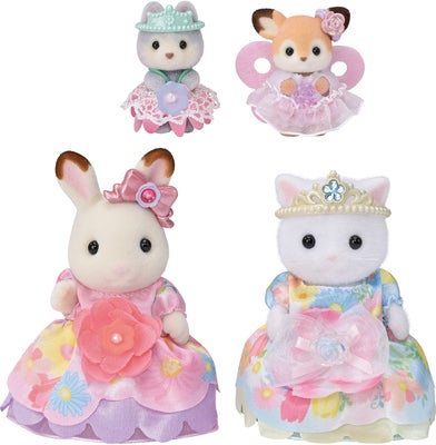 Sylvanian Families Figursett Blomsterprinsesser