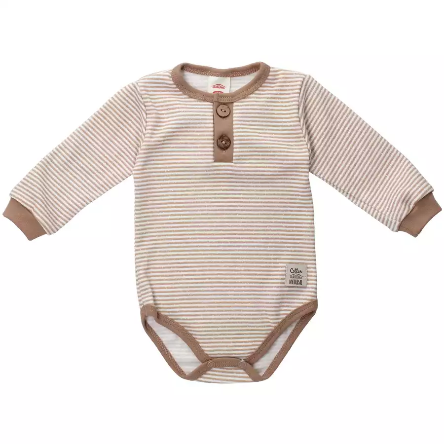 Makoma Body Langarm Natural Harmony braun