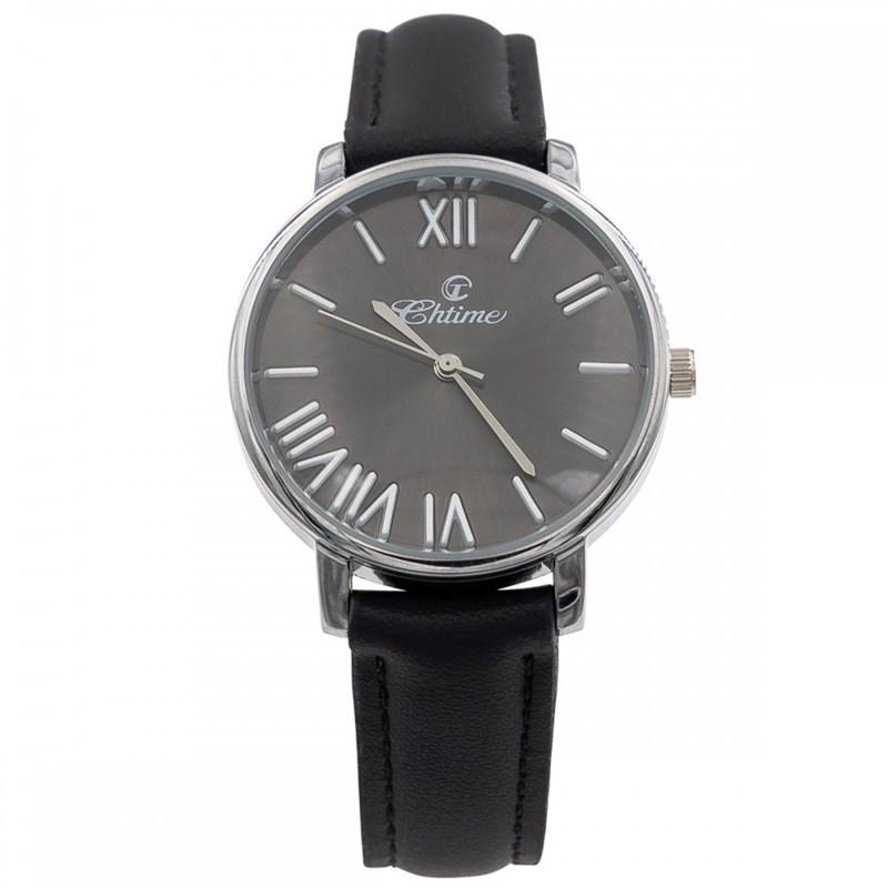 Montre Femme CHTIME bracelet Cuir Noir