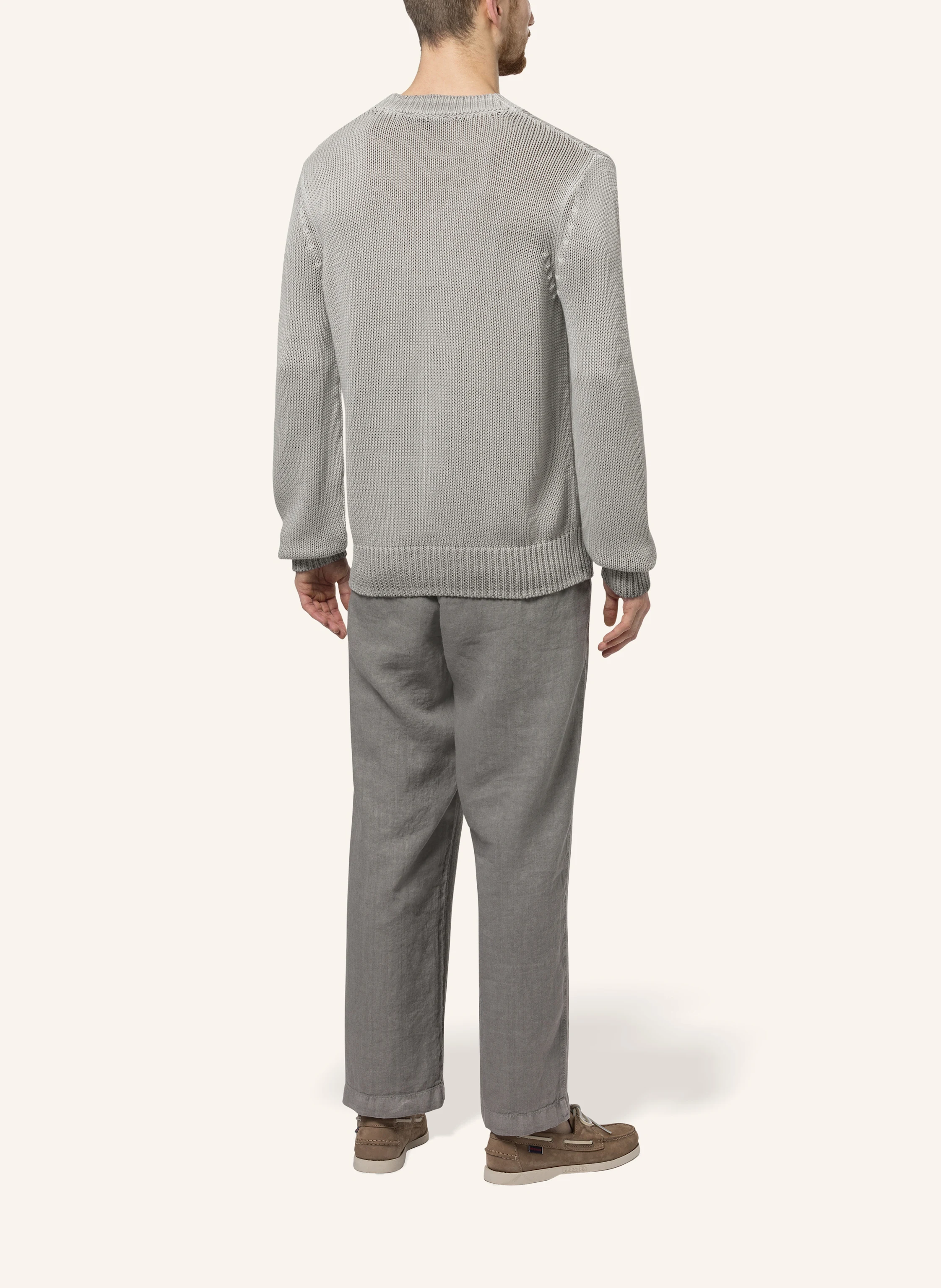 TRUSTED HANDWORK Round Neck 1/1-Sleeve Pullover