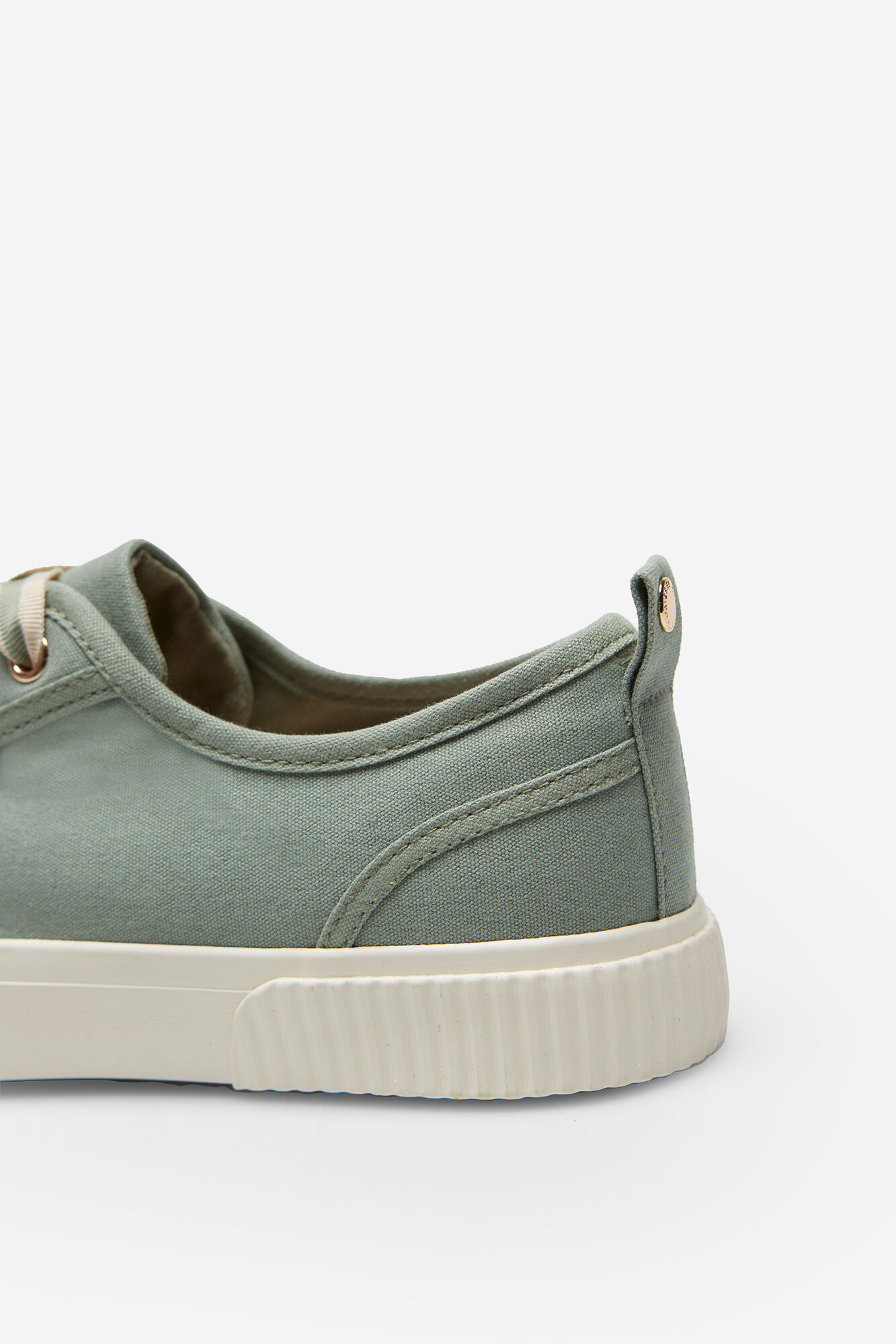 Zapatilla com suela de goma - Caqui
