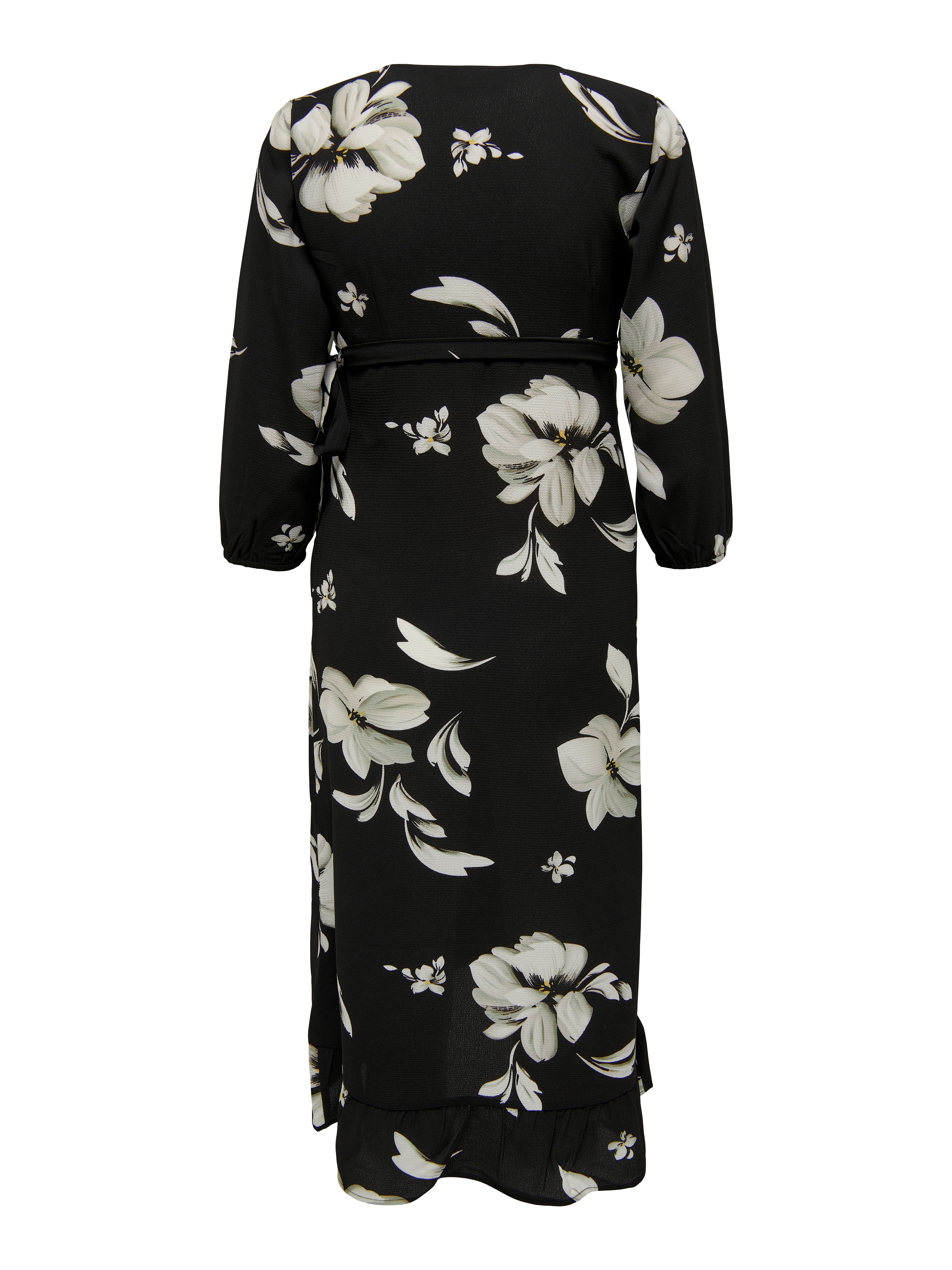 OLMLUXLEA Langes Kleid Black