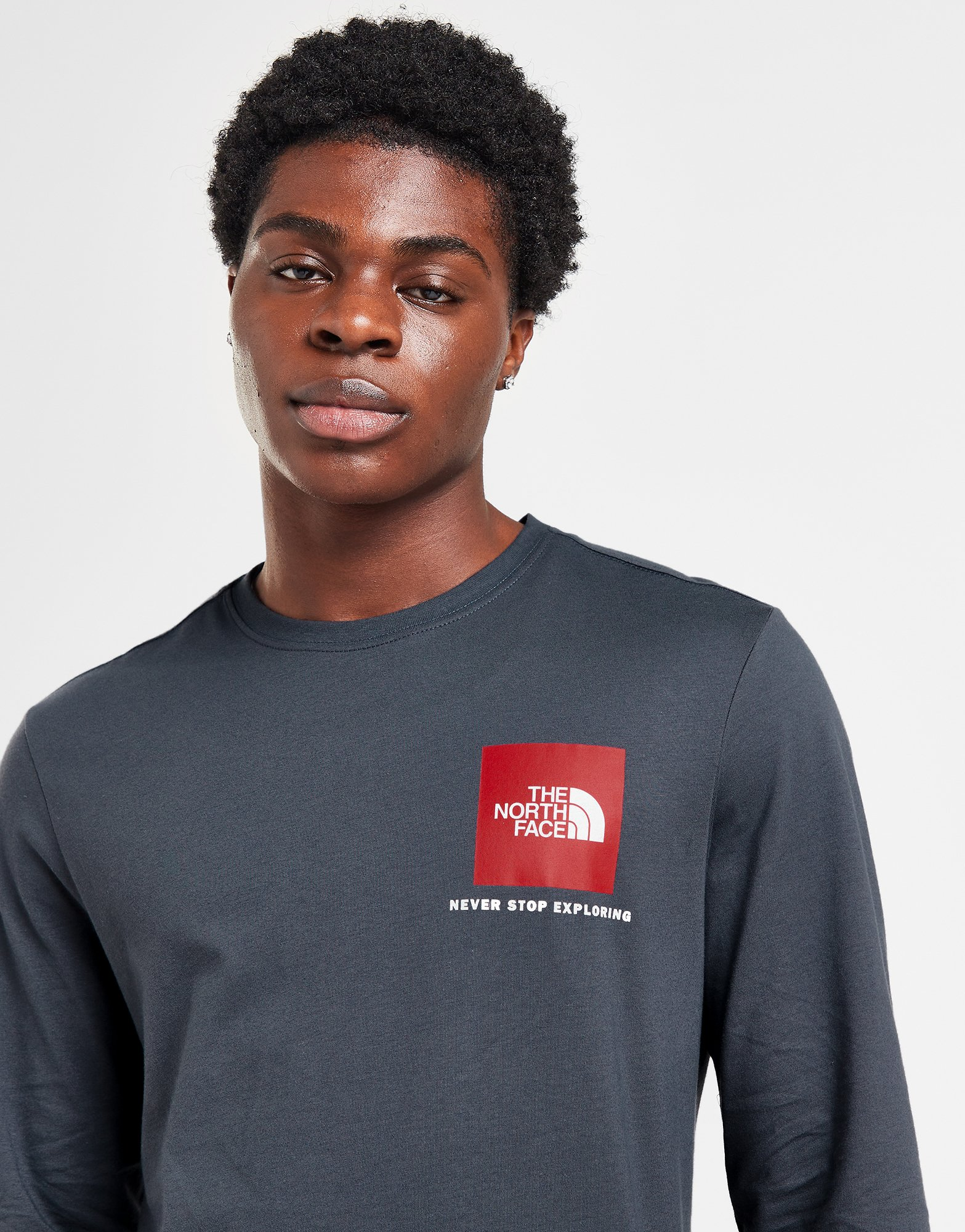 The North Face T-Shirt Manches Longues Fine Box Homme