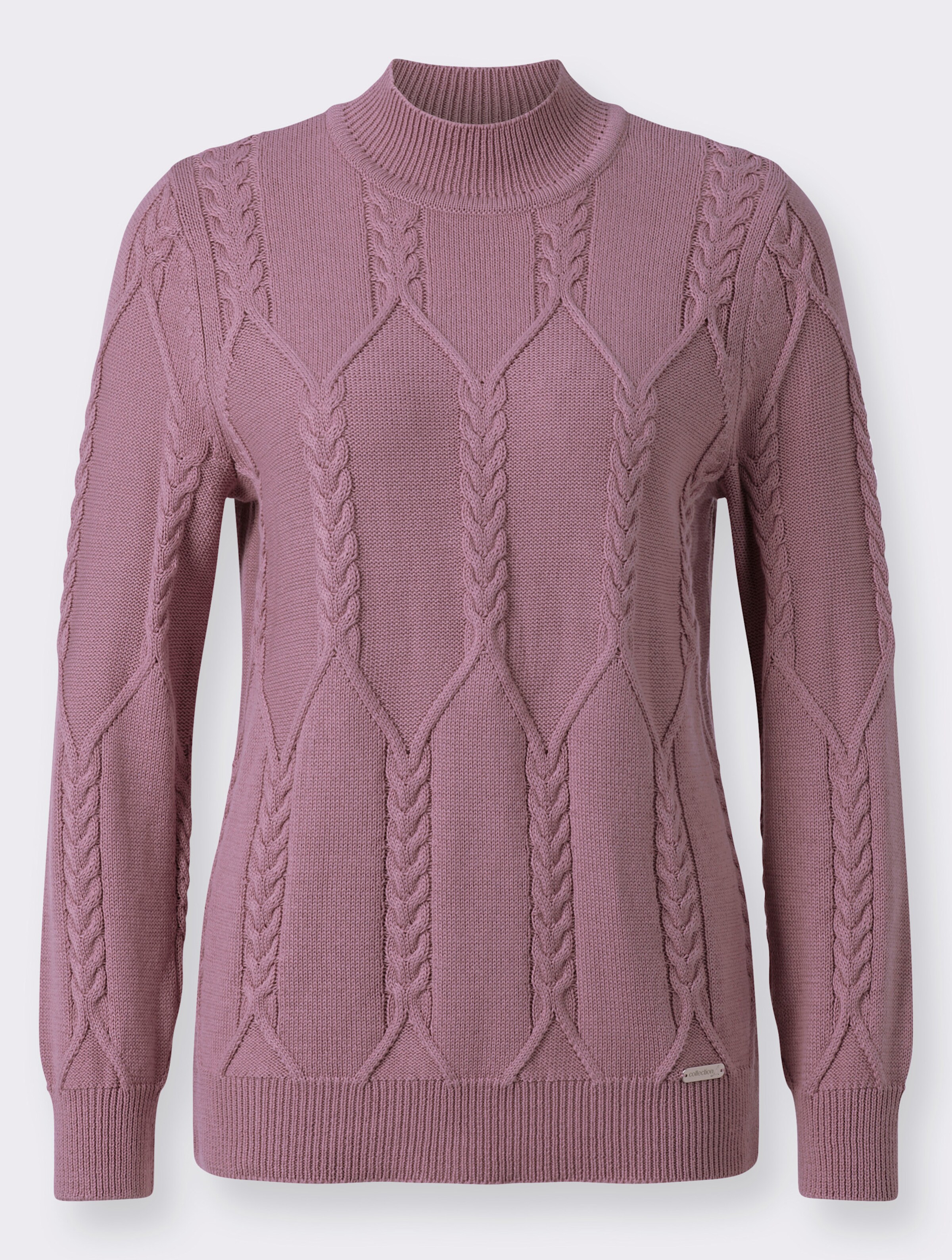 Stehkragenpullover