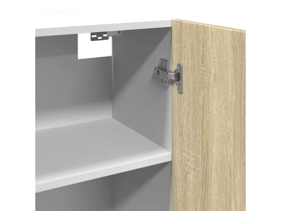 Armoire suspendue Chêne sonoma 80x31x60 cm Aggloméré