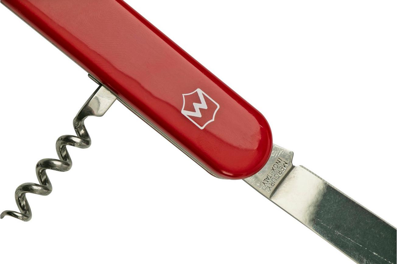 Mercury Multi-Tool Knife 913-3MC Red, 3 functies, zakmes