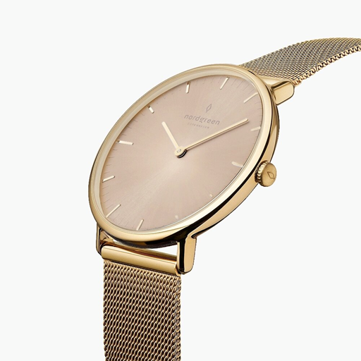 Nordgreen Native NR28GOMEGOLS Dameur, Gold, 28 mm