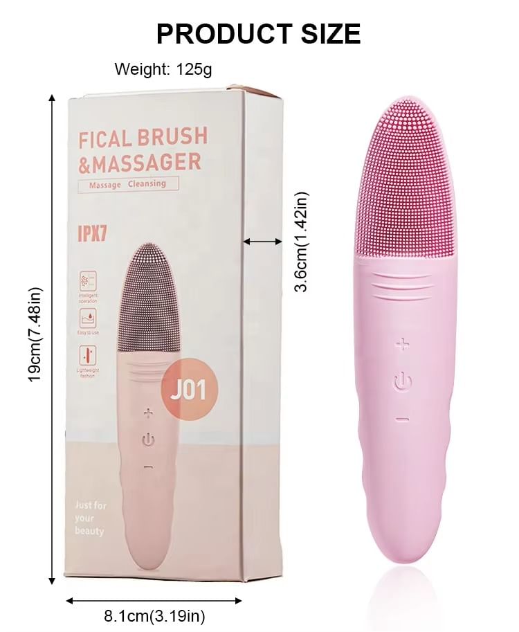 Beautyronics - USB oplaadbaar siliconen gezichtsreinigingsapparaat