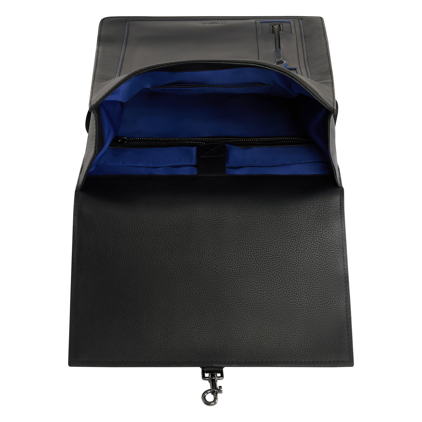 ALEXIS - Sac à dos en cuir grainé | Noir