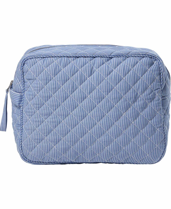 Magasin du Nord Collection Moira 2 G toilettaske Bright Blue Stripe
