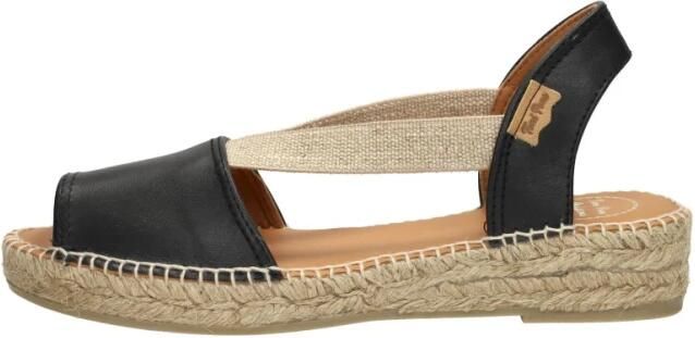Toni Pons Etna Espadrilles Vrouwen Black Black Black