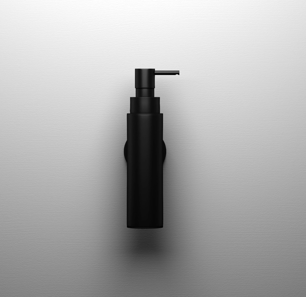Clou Sjokker zeepdispenser zwart mat
