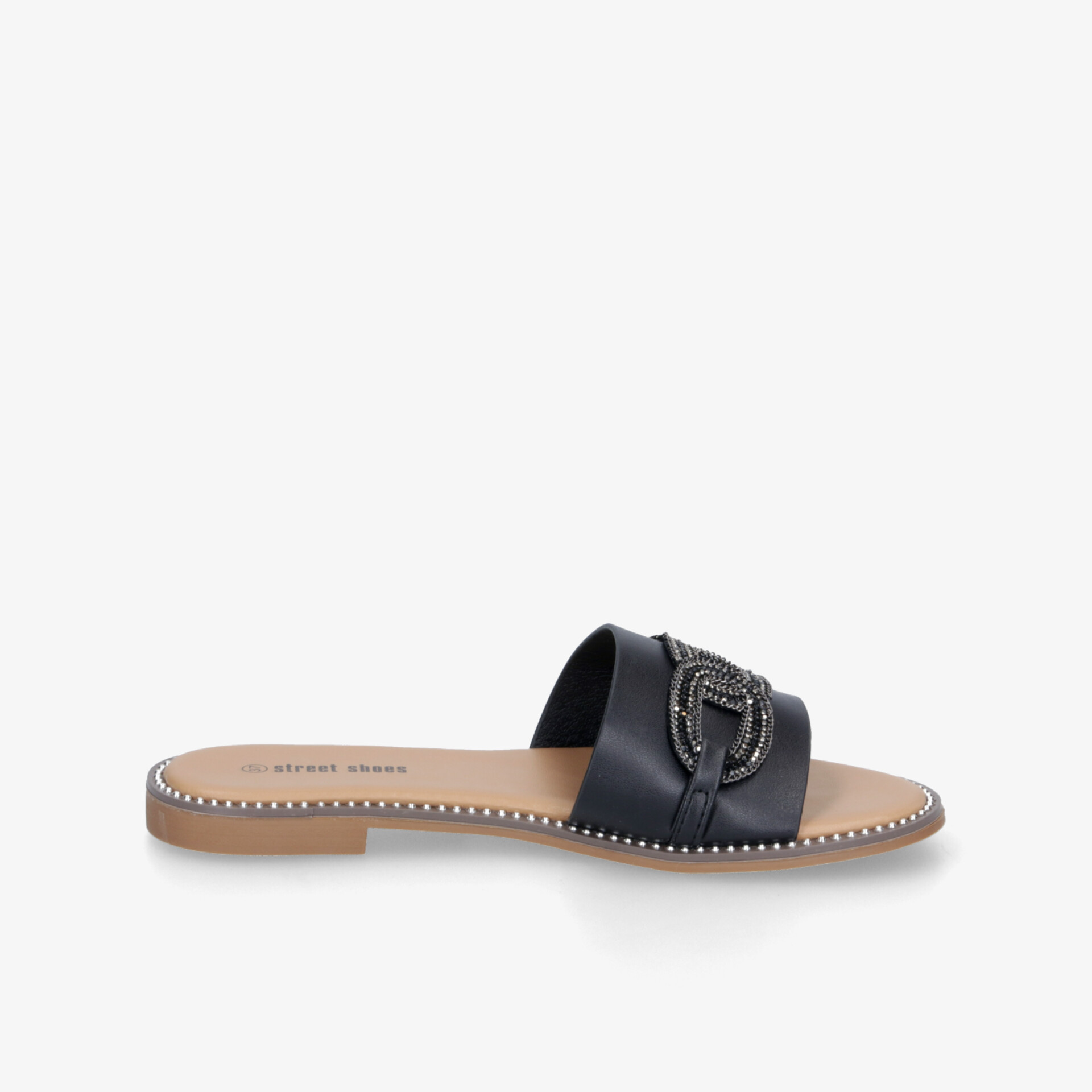 street shoes Damen Pantoletten schwarz