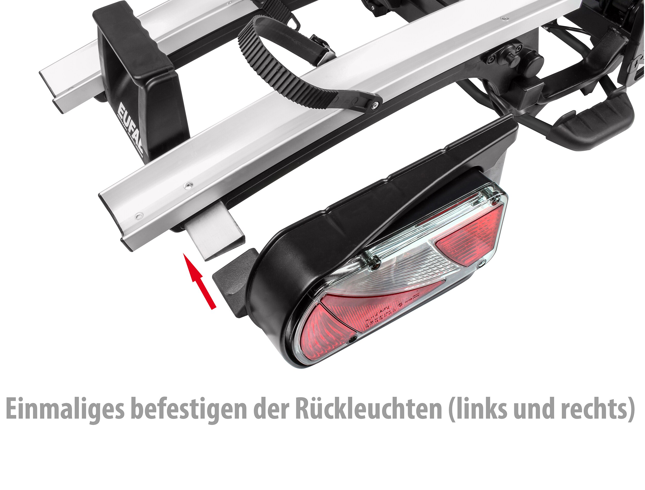 EUFAB Fahrradträger FINCH, teilweise vormontiert