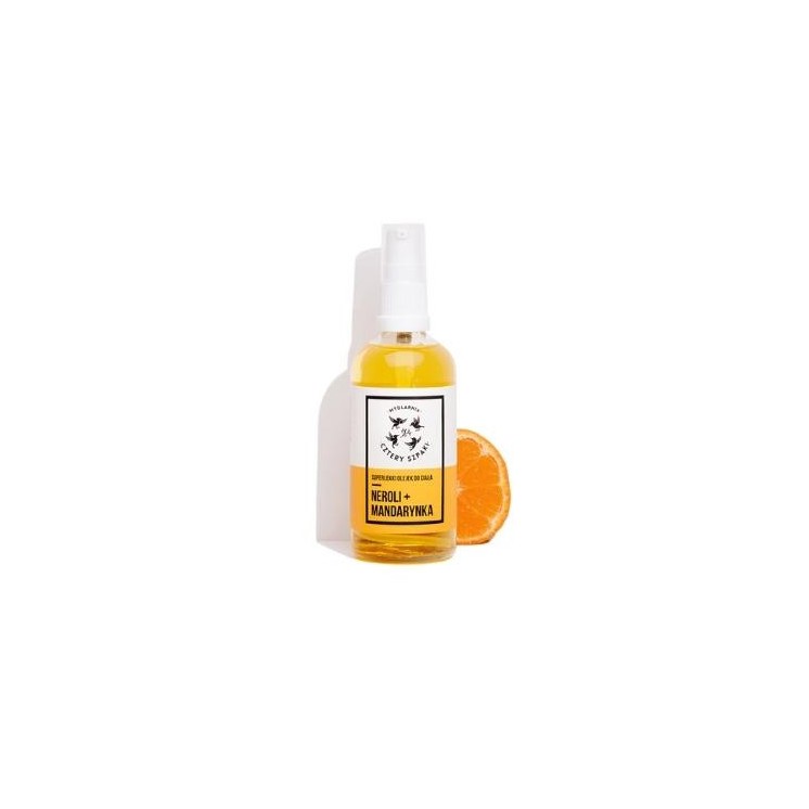 Mydlarnia Cztery Szpaki super light Lichaamsolie Neroli + Mandarijn 100 ml
